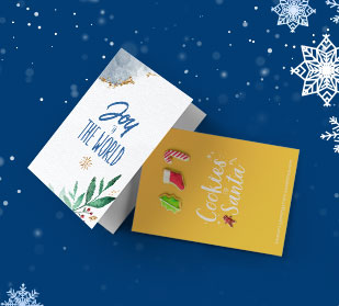 Send custom holiday wishes to the special people in your life