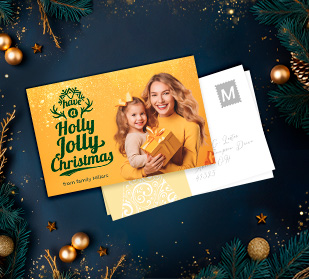 Create personalized postcards to showcase your personal adventures or business dreams