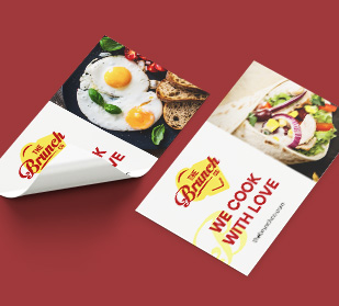 Make your message stick with our personalized full colour stickers