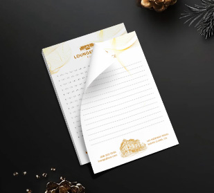 custom printed notepads