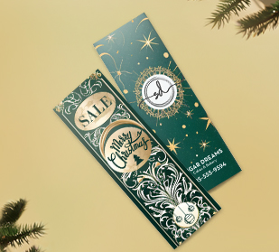 printed bookmarks