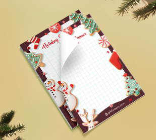 custom printed notepads
