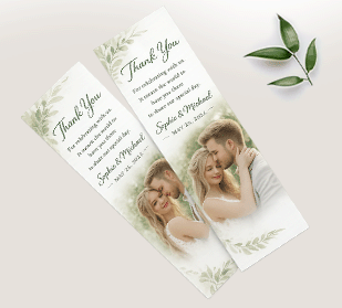printed bookmarks
